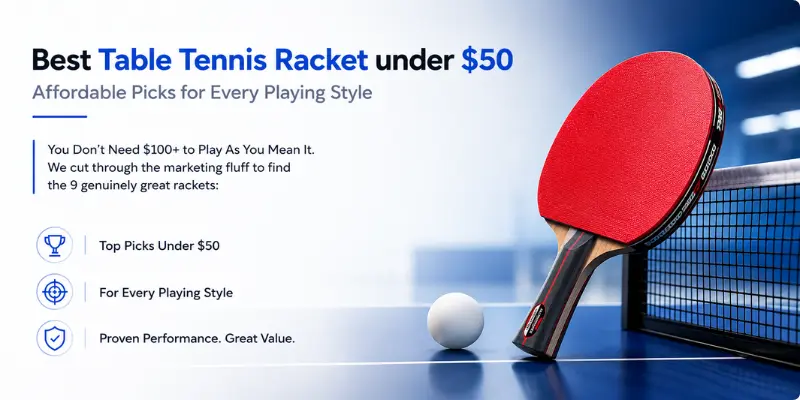 Best table tennis rackets under 50 USD Best table tennis rackets under 50 USD: top picks for every playing style with proven performance and great value.