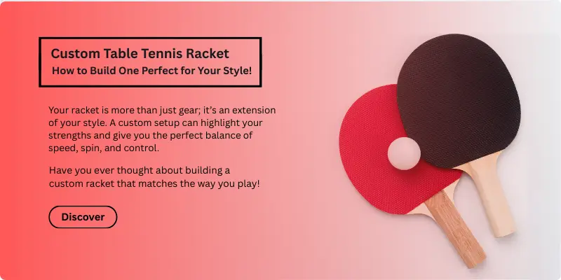 Custom Table Tennis Racket Custom Table Tennis Racket