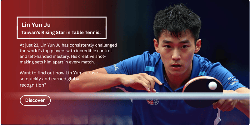 Lin Yun Ju, a rising table tennis star from Taiwan