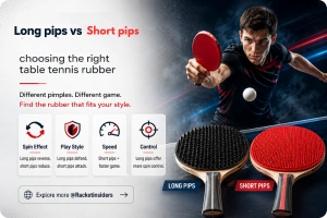 Long Pips vs Short Pips: Choosing the Right Table Tennis Rubber