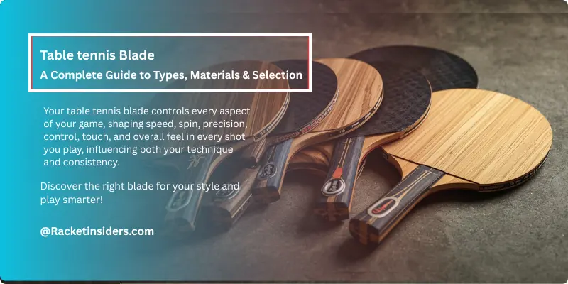 Table tennis blade Table tennis blade with wood and carbon layers