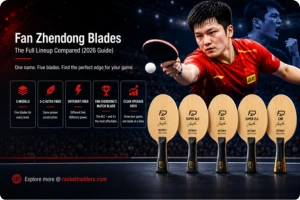 Fan Zhendong Blades: The Full Lineup Compared (2026 Guide)