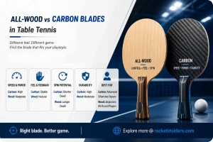 All-Wood vs Carbon Blades in Table Tennis: Which Fits Your Playstyle