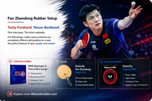 Fan Zhendong Rubber Setup: Forehand vs Backhand, Compared (2026)