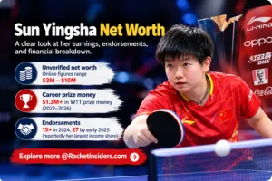 Sun Yingsha Net Worth: Full Financial Breakdown (2026)