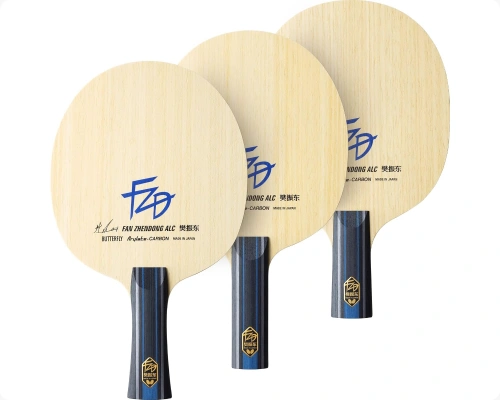 Butterfly Fan Zhendong ALC table tennis blade - 5-ply wood with 2 Arylate-Carbon layers, Koto outer ply, signature blade of Olympic champion Fan Zhendong